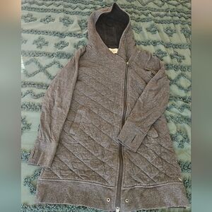 UGG Charcoal Quilted Hooded Jacket